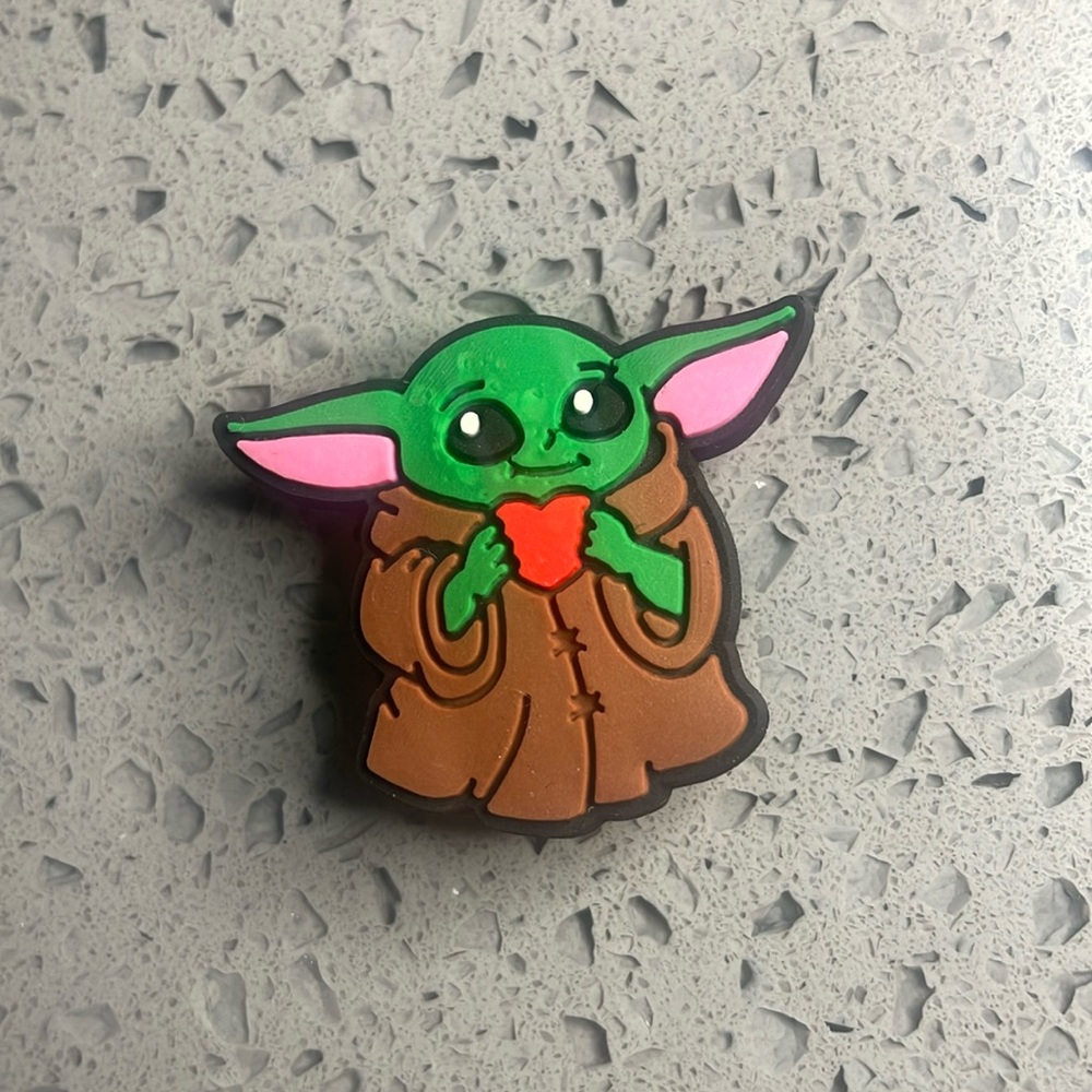 7/$10 Yoda Jibbitz Charms for Crocs